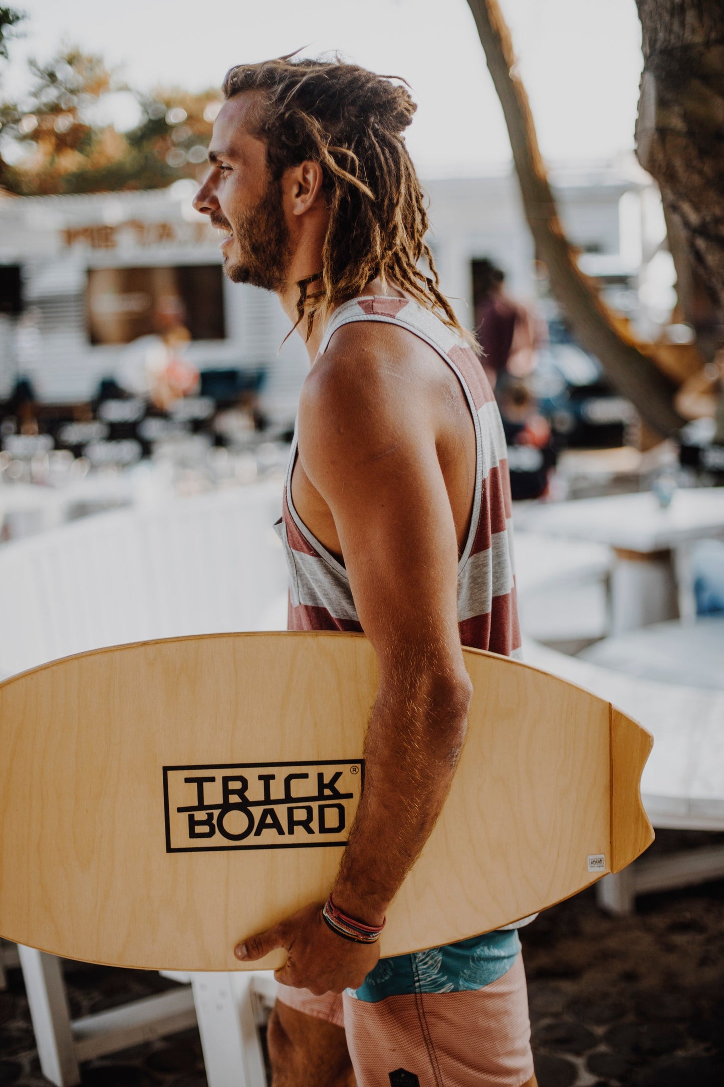 TRICKBOARD deska do balansowania TUV z wałkiem Classic Follow Your Dreams
