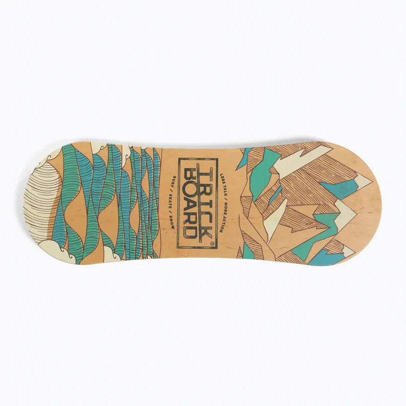 TRICKBOARD deska do balansowania TUV z wałkiem Classic All Season