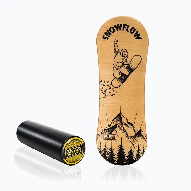 TRICKBOARD deska do balansowania Classic Snowflow TUV z wałkiem