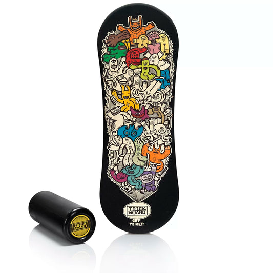 TRICKBOARD deska do balansowania TUV z wałkiem Classic Get Tricky