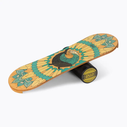 TRICKBOARD deska do balansowania TUV TUV z wałkiem Classic Mandala