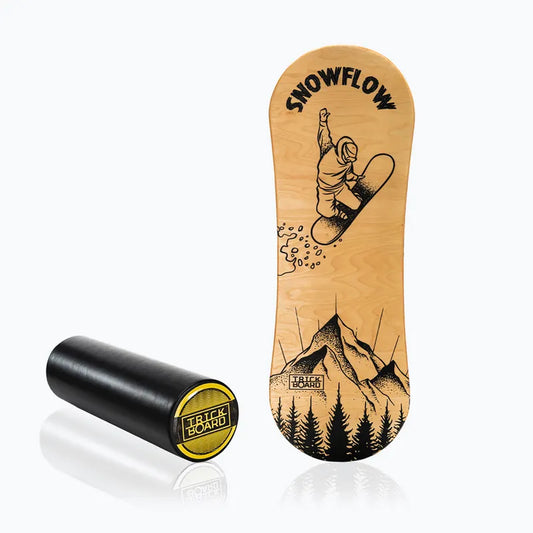 TRICKBOARD deska do balansowania Classic Snowflow TUV z wałkiem