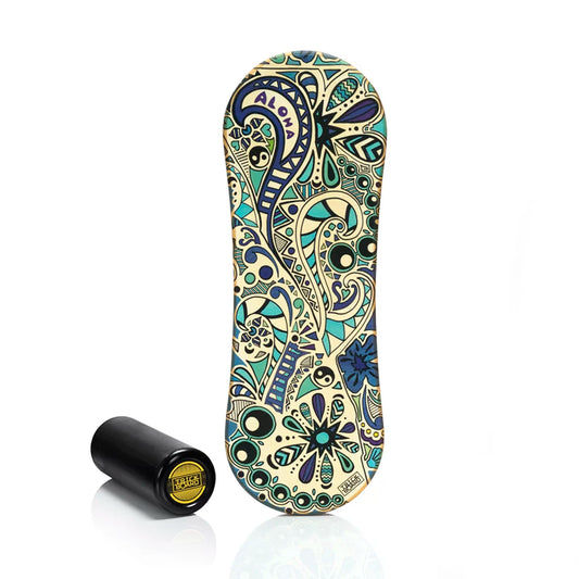 TRICKBOARD deska do balansowania TUV z wałkiem Classic Aloha